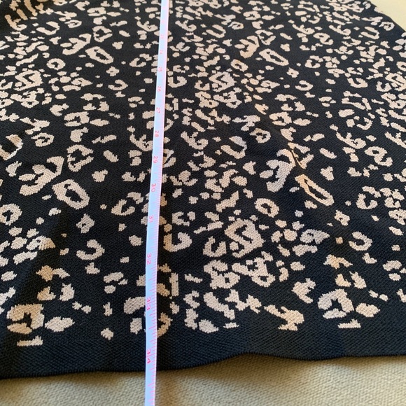 NWT B Mischka Leopard Sweater Dress - Picture 8 of 8